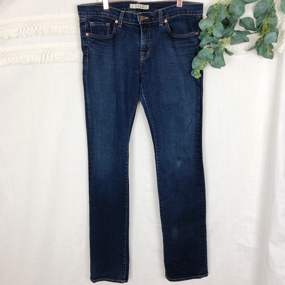 J Brand | Dark Wash Straight Leg Jeans | Size 31